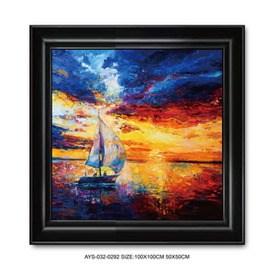 Tableau mural <span class=keywords><strong>sur</strong></span> toile avec bateau et <span class=keywords><strong>coucher</strong></span> <span class=keywords><strong>de</strong></span> <span class=keywords><strong>soleil</strong></span> <span class=keywords><strong>sur</strong></span> la <span class=keywords><strong>mer</strong></span>, impression <span class=keywords><strong>de</strong></span> <span class=keywords><strong>peinture</strong></span> <span class=keywords><strong>de</strong></span> paysage nautique, décoration <span class=keywords><strong>de</strong></span> salon et <span class=keywords><strong>de</strong></span> chambre à <span class=keywords><strong>coucher</strong></span> <span class=keywords><strong>sur</strong></span> le thème côtier - Product Image 3