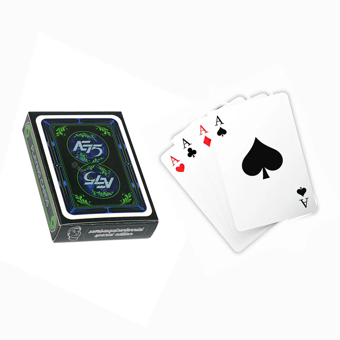 Custom Jumbo Grote Speelkaarten Kem Pokerkaarten Reclame Groothandel