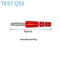 Kit de 41 sondes de test avec pinces crocodiles, aiguilles de test non destructives, contacts en cuivre et acier inoxydable, boîtier en PVC/PA, étui en plastique