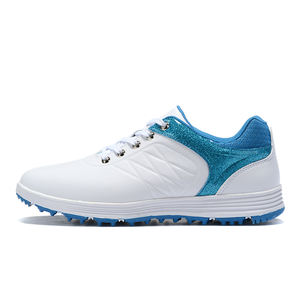 Chaussures de <span class=keywords><strong>golf</strong></span> professionnelles en cuir microfibre antidérapantes pour hommes, lacet rotatif en acier, à prix réduit, vente en gros - Product Image 2