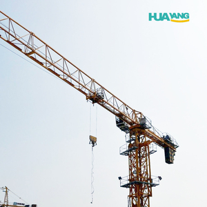 مصنع رافعة برجية مصنع صنع مصنع رافعة برجية مسطحة أعلى طن لبناء سفينة CE إلى دبي الرياض - Product Image 2