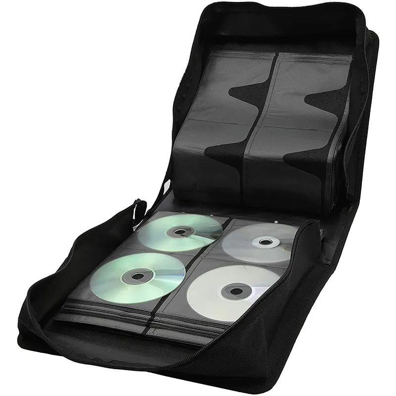Sac de charge Large capacité pour CD/DVD, compatible avec 400 disques