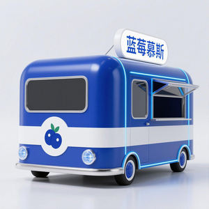 Heavy-Duty Takoyaki Food Truck Octopus Ball Unidad <span class=keywords><strong>de</strong></span> venta móvil Street Food Business Trailer Ice Cream Chips Option Octopus - Product Image 5