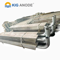 Anode sacrificielle en aluminium KIG personnalisée pour quai