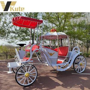 OEM Victoria Horse Carriage Sightseeing Electric Horse Wagon Romantic Electric Horseless Cinderella Cart - Product Image 4