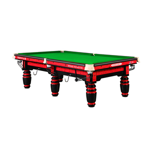 Chất Lượng Cao Cổ Điển Phong Cách Giải Đấu Kích Thước Trung Quốc Snooker Bảng Tùy Chỉnh Kích Thước Với Rắn Gỗ Chân Cao Cấp Gỗ Xây Dựng - Product Image 4