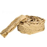 Papier artisanal de coussin kraft de haute qualité de couleur chocolat le plus populaire pour le transport antichoc