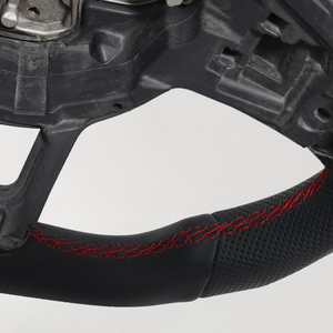 Volante Deportivo <span class=keywords><strong>de</strong></span> Cuero con Agarre Descubierto para VW Golf 7 MK7 GTI GTD GTE Polo Tiguan Touareg Passat CC - Product Image 6