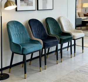 Silla <span class=keywords><strong>de</strong></span> Comedor <span class=keywords><strong>de</strong></span> Estilo Nórdico Contemporáneo, <span class=keywords><strong>Sillas</strong></span> <span class=keywords><strong>de</strong></span> Comedor, Muebles <span class=keywords><strong>de</strong></span> Sala <span class=keywords><strong>de</strong></span> Estar, Patas <span class=keywords><strong>de</strong></span> Metal, Silla Tapizada en Cuero - Product Image 5