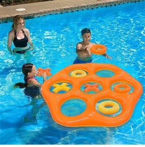 Nouveaux jouets de piscine gonflables <span class=keywords><strong>en</strong></span> PVC, jeu de lancer d'anneaux aquatiques, jouets aquatiques gonflables pour enfants - Product Image 6