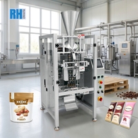 Machine d'emballage automatique VFFS haute vitesse de qualité alimentaire pour sachets de liquides alimentaires, granulés de café
