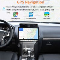 13.3 pouces écran rotatif 1 Din/2 din universel Android autoradio lecteur Dvd avec DSP GPS WIFI 4G LTE autoradio