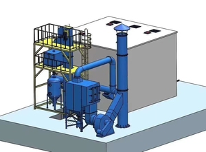 <span class=keywords><strong>Cabine</strong></span> de <span class=keywords><strong>sablage</strong></span> et salle de peinture - Product Image 6