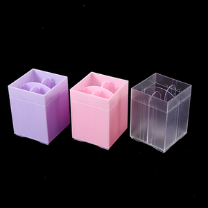 Colorful Square Nail Brush Pen Holder Desktop Organizer Container for Nail Art <b>Tool</b> <b>Storage</b> - Product Image 3