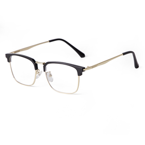 Gafas Ópticas Cuadradas con Marco Metálico STORY PSTY9510A, Filtro <span class=keywords><strong>de</strong></span> Luz Azul, Gafas para Computadora, Anti Luz Azul, Gafas <span class=keywords><strong>de</strong></span> Negocios para Hombre - Product Image 1