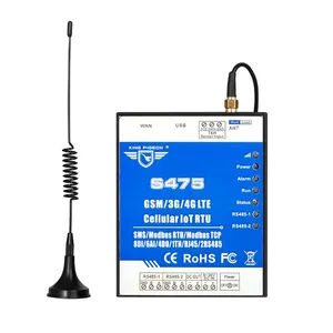 3V-Sim जीएसएम IoT आरटीयू 2 RS485 Modbus RTU मास्टर और गुलाम ईथरनेट रिमोट मॉड्यूल सेलुलर Iot गेटवे