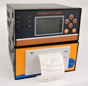 Contrôleur de lot avec imprimante Affiche le nombre d'éléments émis aux heures de début et de fin du contrôleur de problème de lot - Product Image 2