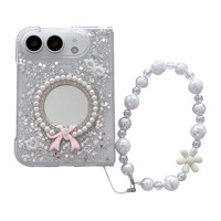 Coque de téléphone antichoc effet miroir scintillant pour iPhone Duo, finition mate, compatible avec Apple 18 Duo