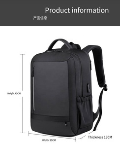 Logotipo personalizado 15.6 Impermeável Negócios dos homens <span class=keywords><strong>Anti</strong></span> <span class=keywords><strong>Theft</strong></span> School Mochilas USB Novo Laptop Trolley Computer <span class=keywords><strong>Bag</strong></span> - Product Image 4