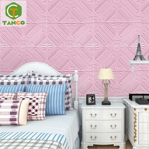 Panneaux <span class=keywords><strong>de</strong></span> carreaux autocollants 3d, papier peint adhésif, <span class=keywords><strong>carrelage</strong></span> auto-adhésif, décoration <span class=keywords><strong>de</strong></span> la maison, salon, mousse, Design modèle 3D - Product Image 3