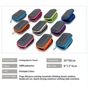 Customized Eva Boxed Cold Sports Towel, Sweat-absorbing and Quick-drying Promotional <b>Gifts</b> for Fitness Running - Product Image 2