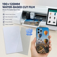 Película de Impresión en Blanco a Base de Agua al por Mayor, 190*120MM, Tamaño Personalizado OEM para Máquina Plotter Integrada de Impresión y Corte