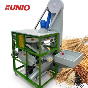 Máquina de Alta Precisión para la Eliminación de Impurezas y Limpieza de Semillas de Cebada, Avena y Maní, con Clasificación por Gravedad Específica, para Uso en <span class=keywords><strong>Mini</strong></span> Granjas - Product Image 1