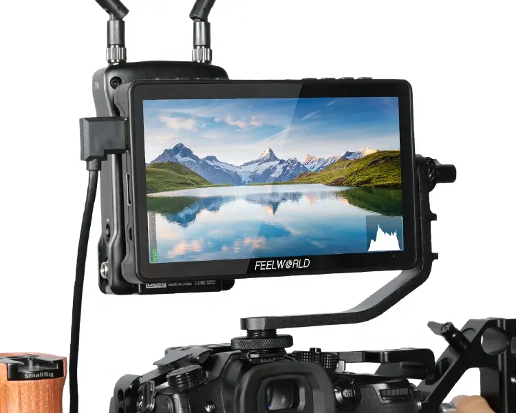 FEELWORLD F5 PRO v4 6-дюймовый HDMI-петля через полевой монитор для dslr-камеры