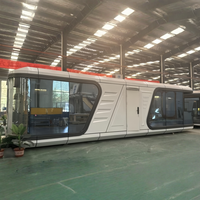 Capsule spatiale mobile personnalisée de haute qualité, spéciale pour les projets de complexes touristiques culturels, vente directe d'usine, maison préfabriquée durable