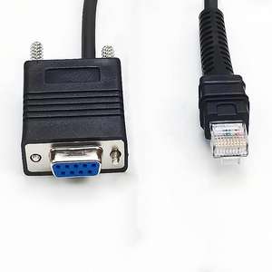 SOTESIN 5M espiral en espiral serial RS232 a Rj50 lector de código de barras Cable escáner Cable para Zebra LI3608-<span class=keywords><strong>SR</strong></span> DS3608 <span class=keywords><strong>DS3678</strong></span> - Product Image 4