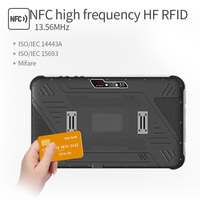 Tablette robuste Jepower 10 pouces Android 10 avec lecteur d'empreintes digitales biométrique, NFC, RFID optique, batterie 10000 mAh, IP65, 4+64 Go, GPS en stock