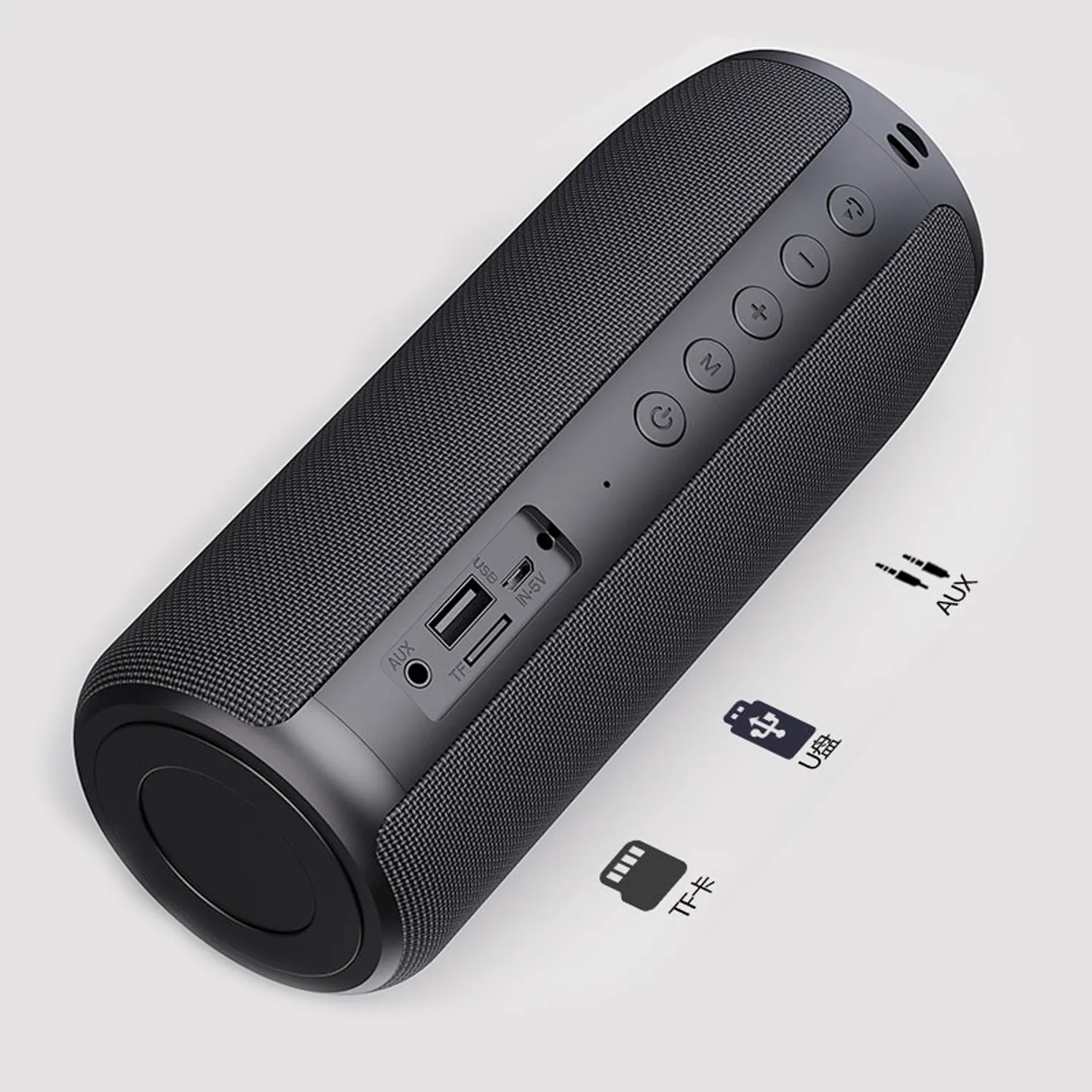 Мощный бас домашний кинотеатр сабвуфер Usb Водонепроницаемый Мощный уличный беспроводной мини портативный Bluetooth динамик Стерео Tws Aux