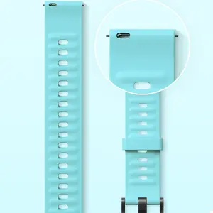 Correa de silicona para reloj <span class=keywords><strong>Amazfit</strong></span> GTS4 Mini GTR <span class=keywords><strong>3</strong></span> <span class=keywords><strong>Pro</strong></span> 42 47 mmGTR2 <span class=keywords><strong>GTS</strong></span> <span class=keywords><strong>3</strong></span> GTS2, correa de goma de liberación rápida de 20mm y 22mm - Product Image 1