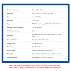 <span class=keywords><strong>2</strong></span>.54 मिमी पिन हेडर tht पुरुष दोहरी पंक्ति सीधे 1x40 दाएं कोण <span class=keywords><strong>2</strong></span>.54 मादा 2x8 पिन हेडर पुरुष हेडर pcb कनेक्टर - Product Image 3