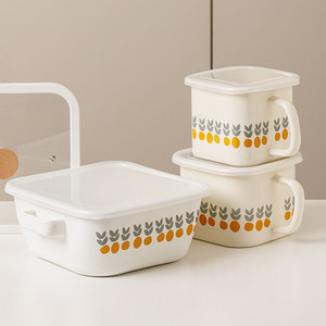Olla <span class=keywords><strong>para</strong></span> Sopa de Cerámica Ecológica de Grado Alimenticio, 22 cm, 3.5 L, Cuadrada, Esmaltada y Gruesa, con Tapa de Vidrio - Product Image 2