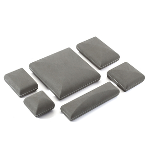 Sang trọng LED ánh sáng da lộn vòng Mặt dây chuyền hộp đồ trang sức bán buôn sợi nhỏ đồ trang sức vòng cổ vòng đeo tay Quà Tặng hiển thị lưu trữ trường hợp - Product Image 2