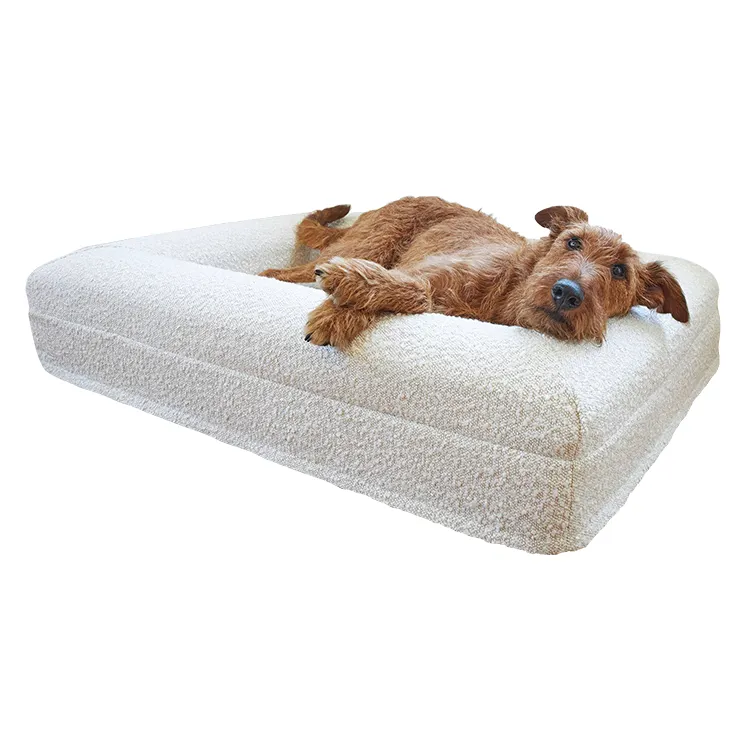 Großhandel Custom Hunde bett Couch Sofa Protect Joints Soft Neck Polster Wasch bar Easy Clean Großes ortho pä disches Hunde bett