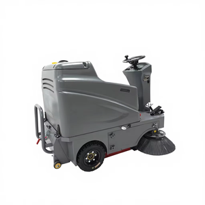 新型骑乘式电动扫地机，带自走式48V电池，适用于工厂道路、农场和街道使用 - Product Image 2