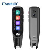Lecteur d'Examen de Reconnaissance Vocale Itranstalk, Dispositif de Scannage Vocal pour l'Apprentissage des Tests, Différentes Langues, 29 Traductions Hors Ligne