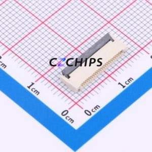 FPC-0.5HF-24PWBR-H20 FFC/FPC Connector SMD,P=0.5mm,Connector Flip Cover Type Double Side Contact / Top Bottom Contact 24P 0.5mm - Product Image 1