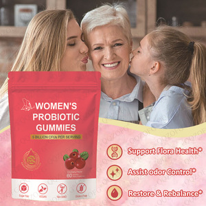 Gomitas Veganas de Arándano para el Equilibrio Femenino de Marca Propia, Gomitas Probióticas para Mujeres, Suplemento de Vitaminas para el Bienestar Diario - Product Image 4