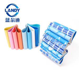 Landy Pool Liner PVC Rectangle Mosaic Pattern <b>Waterproof</b> <b>Membrane</b> For Swimming Pool - Product Image 2