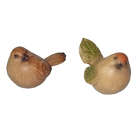 Vilead — Figurine d'oiseaux colorée en résine, 5 pouces, artisanat, Statue en polyrésine Antique