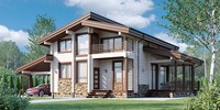 2020 chine Fabricant Préfabriqué Favorable à L'environnement Villa Vert Maison En Bois Maison Préfabriquée de Maisons Prêtes à l'emploi Pour Les Vacances