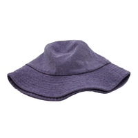 Sombrero de pescador plano de colores brillantes al por mayor, gorra de ala ancha con logotipo bordado personalizado, sombrero de pescador, gorras de pescador plegables de algodón