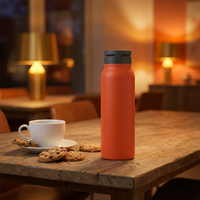 Nouvelle Arrivée - Bouteille d'Eau Isotherme en Acier Inoxydable 700ml/960ml avec Couvercle et Compatible MagSafe - Vente Flash