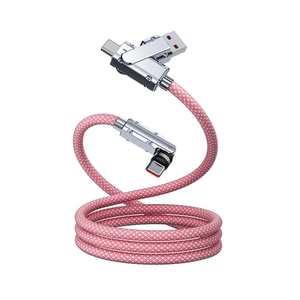 Cables de Datos de Carga Rápida USB Tipo C 100W con Rotación de 540 Grados, Cable Trenzado de Alta Calidad para Teléfono - Product Image 3