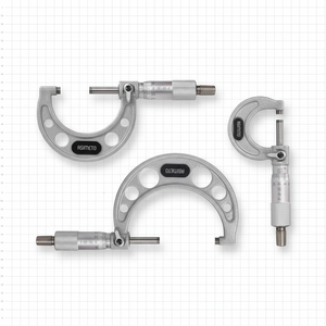 सिम्टो मीट्रिक 101 श्रृंखला माइक्रोमीटर 0 से 75 मिमी अंक माइक्रोमीटर 0.0001 के बाहर "सेट - Product Image 1