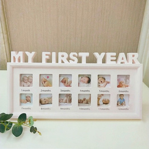 Năm đầu tiên của tôi bé hình ảnh khung sinh thái thân thiện PVC 12 hình ảnh những khoảnh khắc khung bé lưu niệm khung - Product Image 6