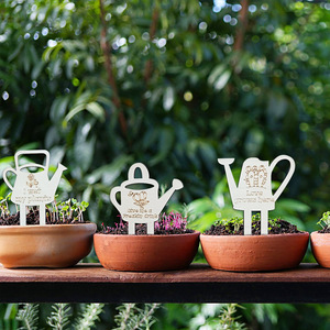 In stock: fun wooden <b>plant</b> labels, gardening pot labels, inserts, spray bottle signs, succulent <b>markers</b>. - Product Image 3